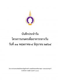 14.บันทึกเกษตร 31 พค-4 มิย 64_Cover